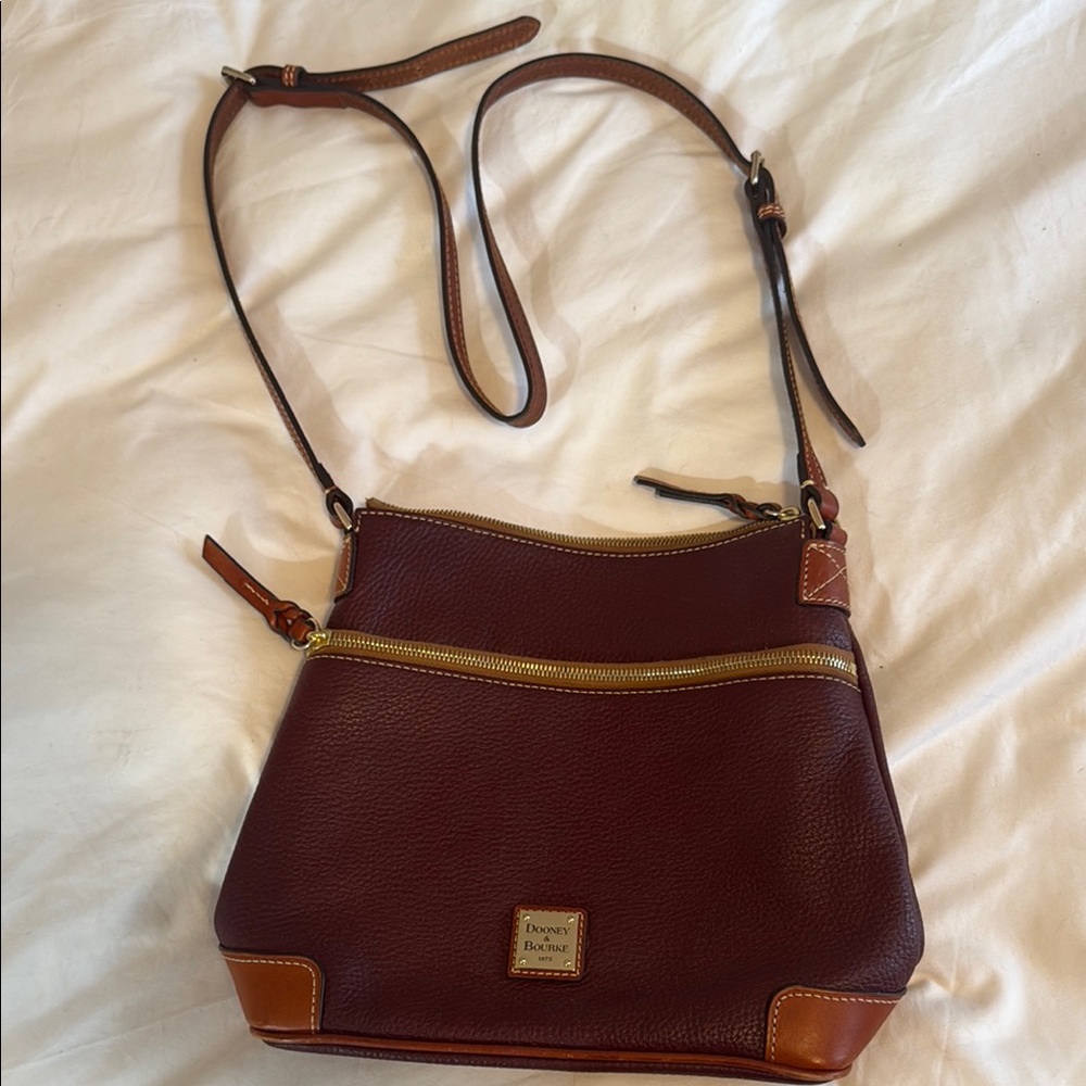 Dooney & Bourke Burgundy Crossbody Bag